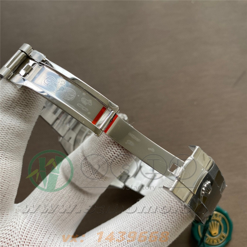 VS厂劳力士日志41mm陶瓷白面三铢带「3235机芯」产品展示