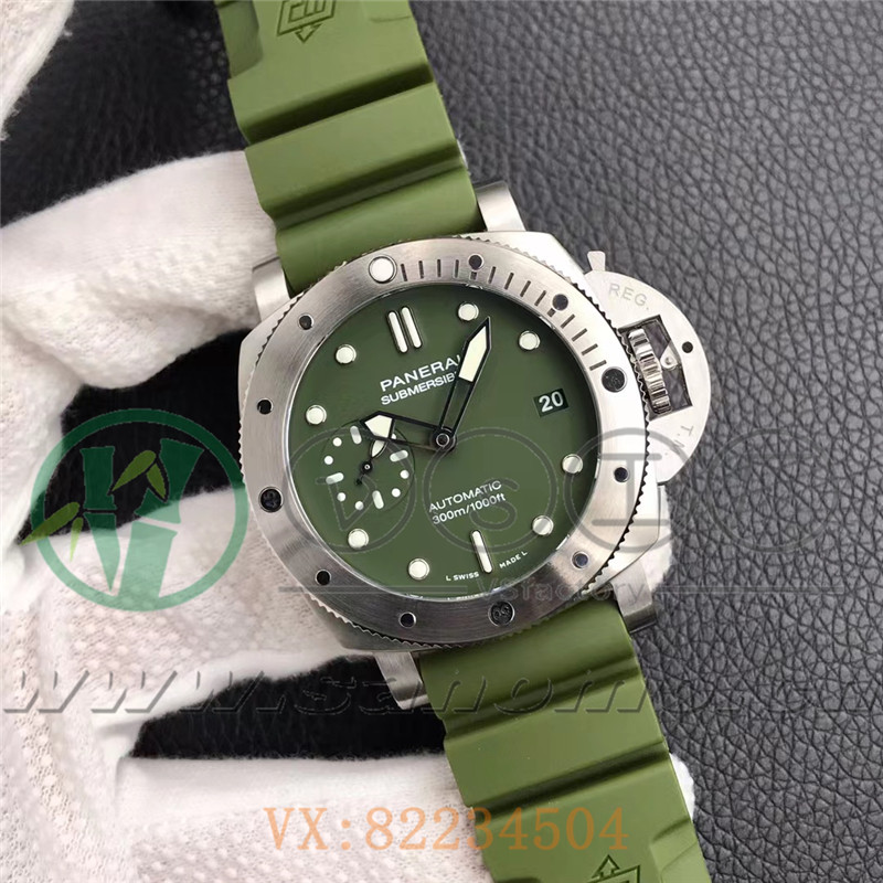 VS厂沛纳海pam1055绿海魂细节怎么样（VS沛纳海1055值得入手吗）