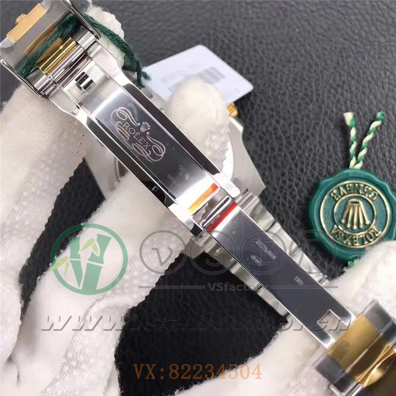 VS厂劳力士间金款黑水鬼做工评测（VS间金款黑水鬼有破绽吗）