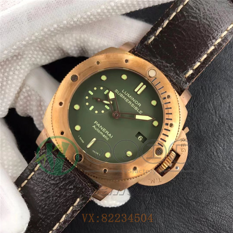 VS厂沛纳海pam382青铜做工评测（VS厂沛纳海382细节会一眼吗）