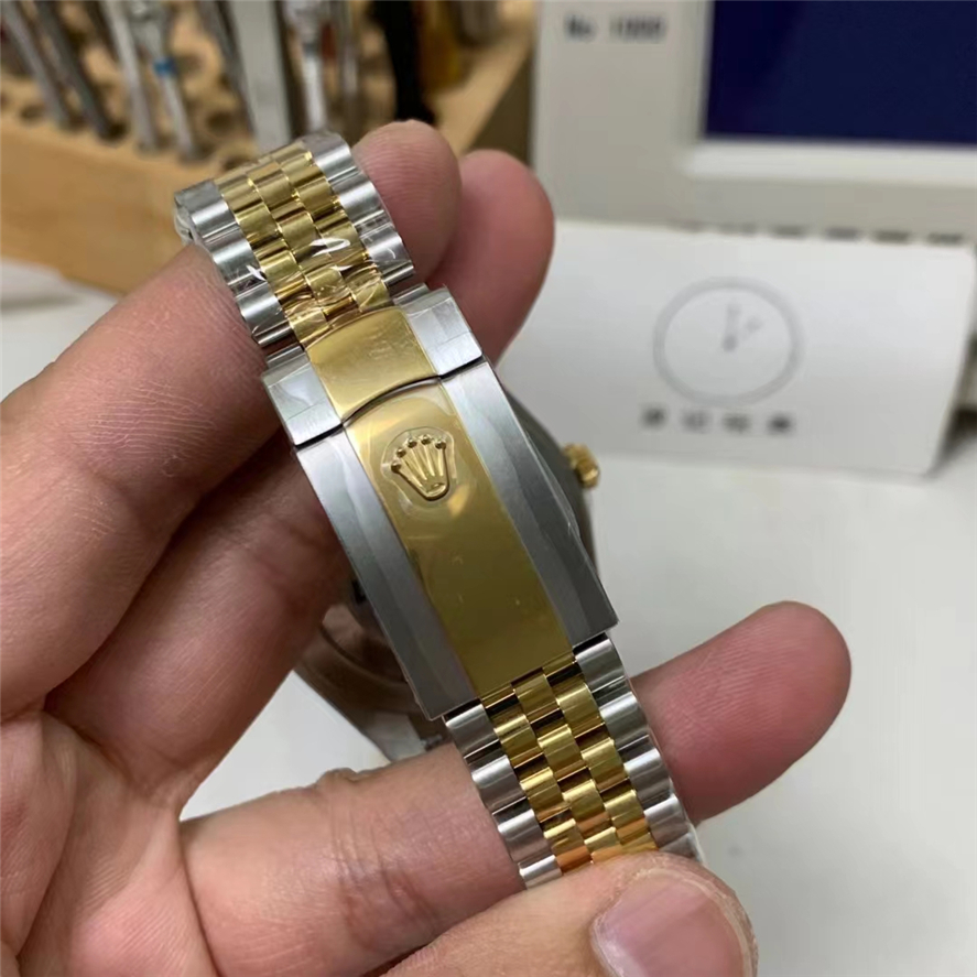 VS工厂劳力士日志型复刻表41mm间金日志3235机芯全面评价（遥遥领先其它工厂）