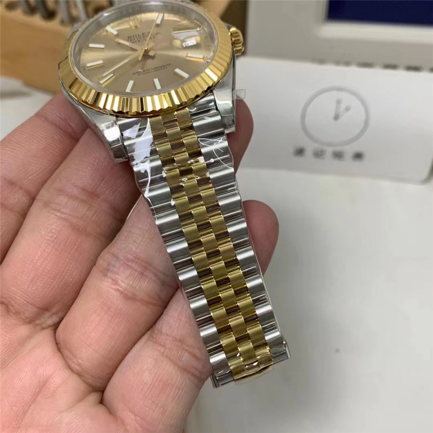 VS工厂劳力士日志型复刻表41mm间金日志3235机芯全面评价（遥遥领先其它工厂）