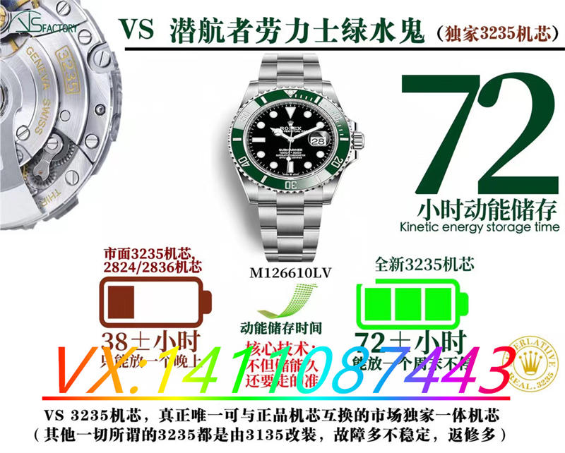 VS厂手表值得入手嘛？VS厂劳力士3235机芯评测？