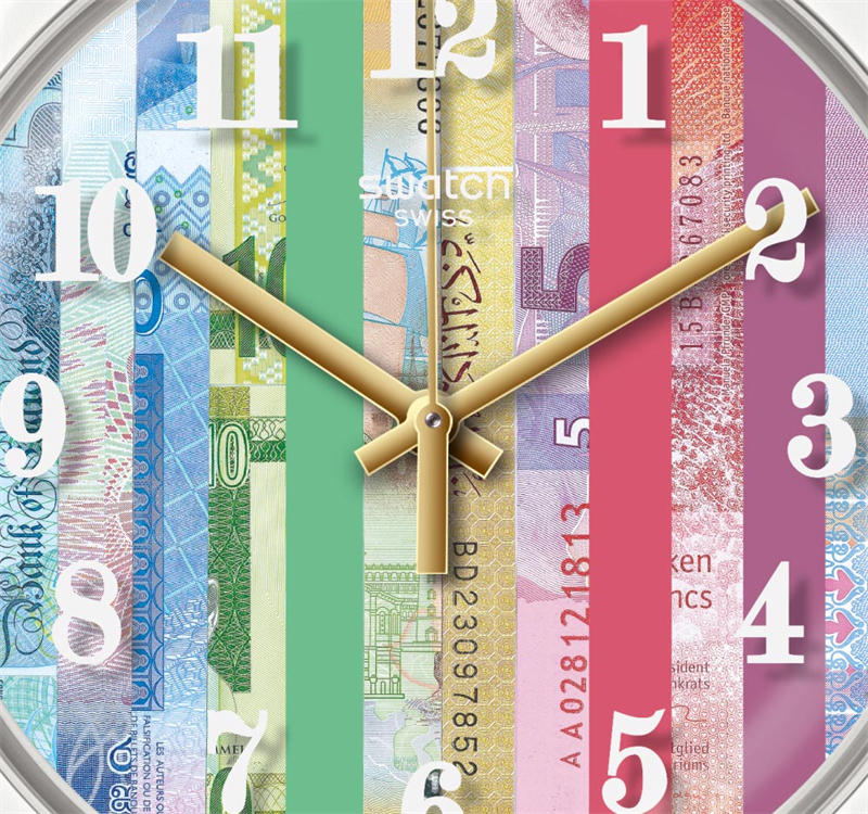 绽放独特光彩！Swatch COLOURSHIFT腕表耀眼亮相《经济学人》175周年庆