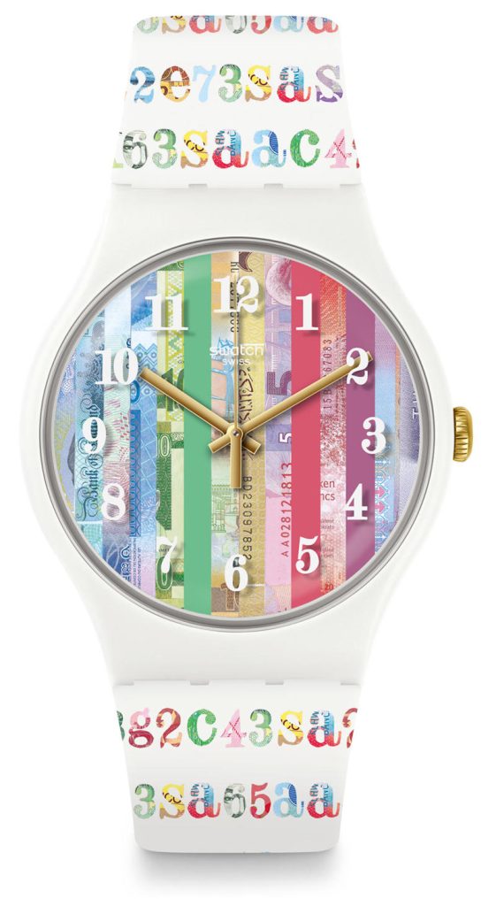 绽放独特光彩！Swatch COLOURSHIFT腕表耀眼亮相《经济学人》175周年庆