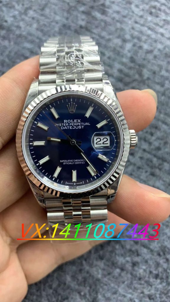 VS厂劳力士36蓝盘日志细节测评：品质之巅闪耀腕间