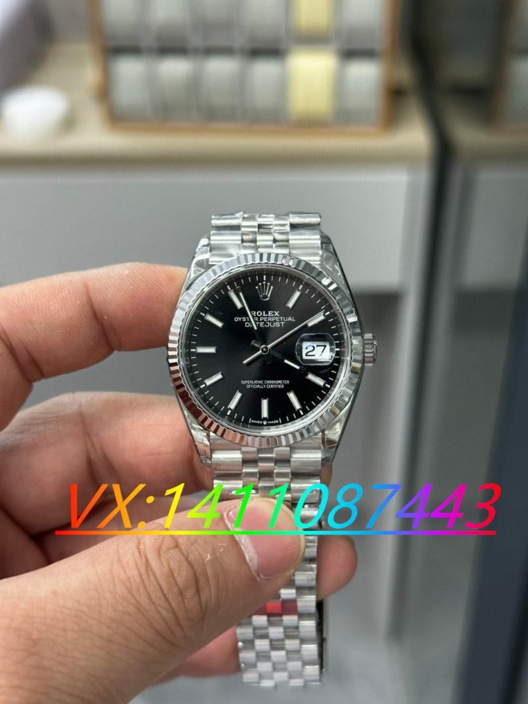 VS厂日志怎么样—VS厂劳力士日志36黑盘搭配3235机芯做工细节评测