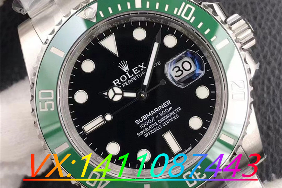 VS厂劳力士41mm绿水鬼对比正品评测-VS厂水鬼搭载丹东3235机芯怎么样