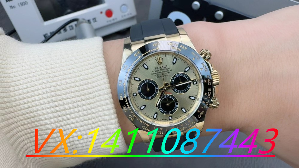 BT厂劳力士余文乐迪通拿搭配4130机芯细节做工深度评测(附高清图)