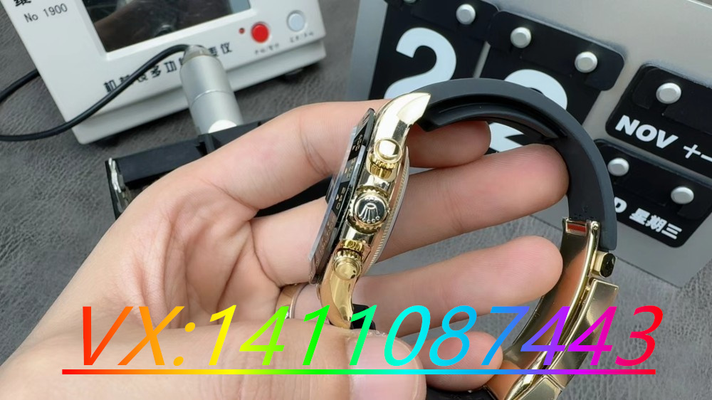 BT厂劳力士余文乐迪通拿搭配4130机芯细节做工深度评测(附高清图)