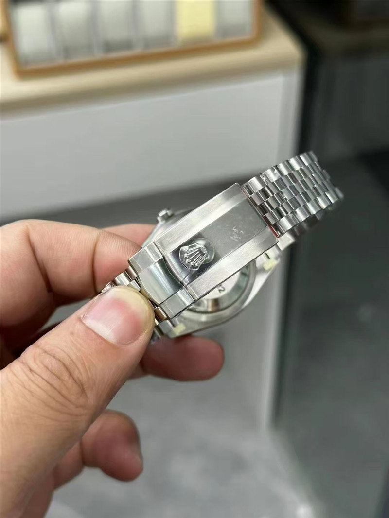 VS厂劳力士日志绿面丹东3235机芯36m复刻表细节解读和鉴赏