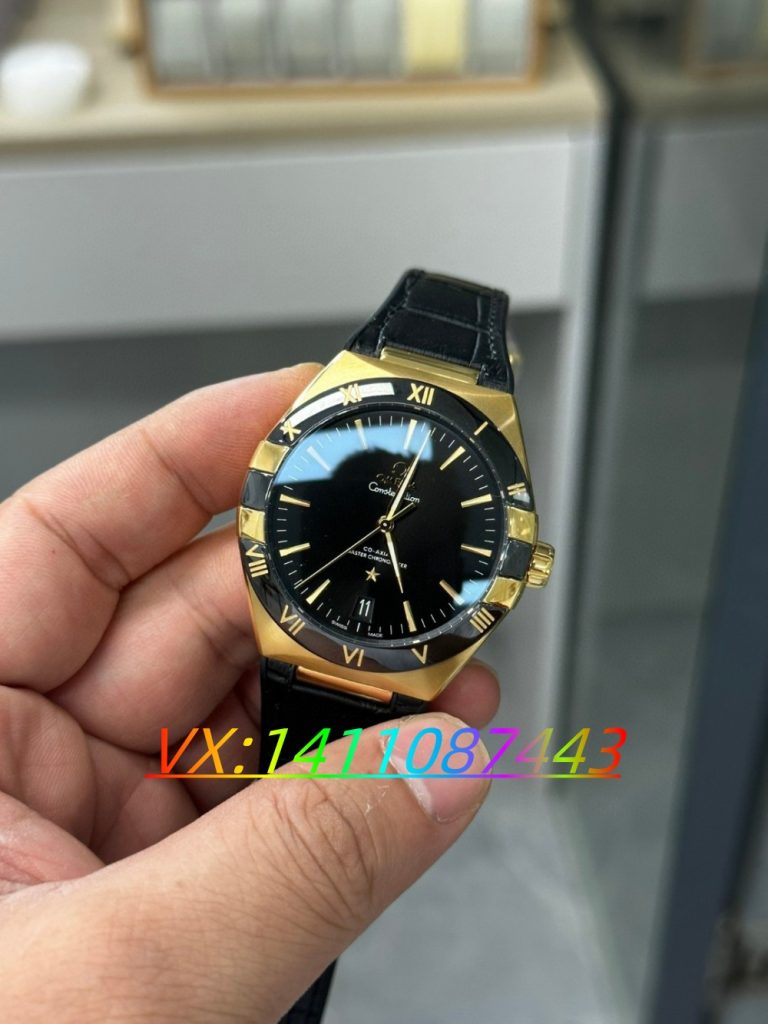 VS厂欧米茄五代星座全金黑8901机芯拆机测评