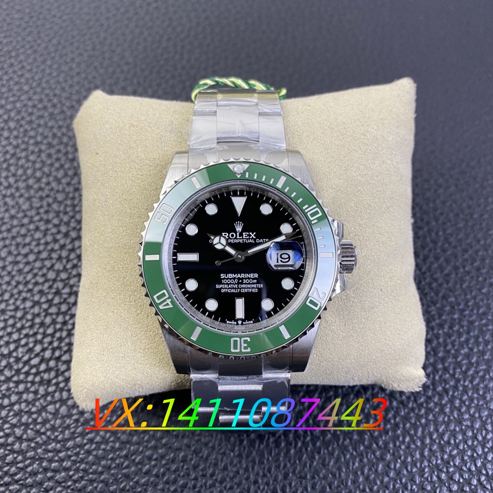 VS厂劳力士三代绿水鬼的精湛工艺与细节之美