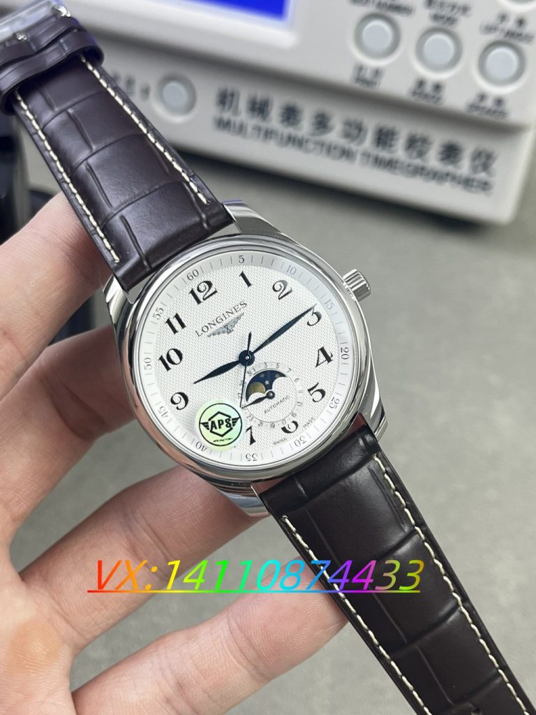 APS厂浪琴月相做工细节全面评测