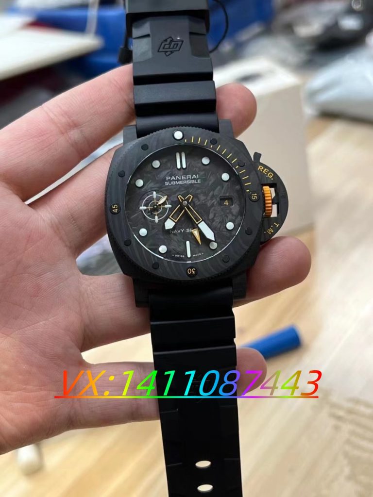 VS厂沛纳海1324碳纤维搭载9011机芯做工细节评测