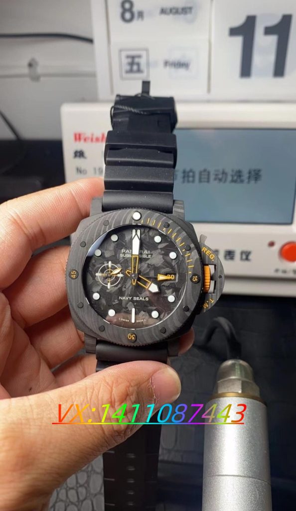 VS(SBF)厂沛纳海1324碳纤维做工评测​