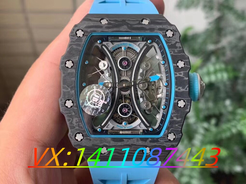 JB厂YS版理查德米勒RM53-01碳纤维陀飞轮做工细节深度评测