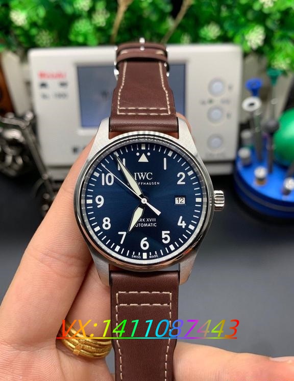 V7厂万国马克十八IW328101雾蓝全方位解析