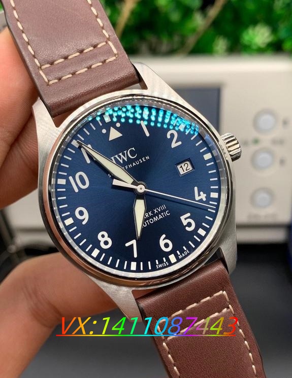 V7厂万国马克十八IW328101雾蓝全方位解析