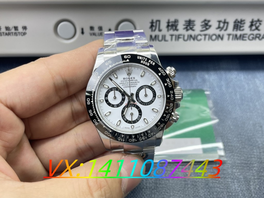 BT厂劳力士熊猫迪通拿搭载4130机芯:与正品对比全解析