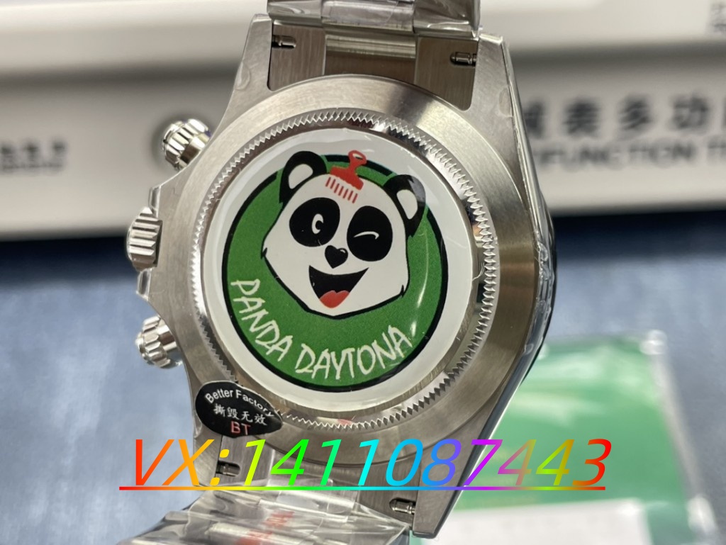 BT厂劳力士熊猫迪通拿搭载4130机芯:与正品对比全解析