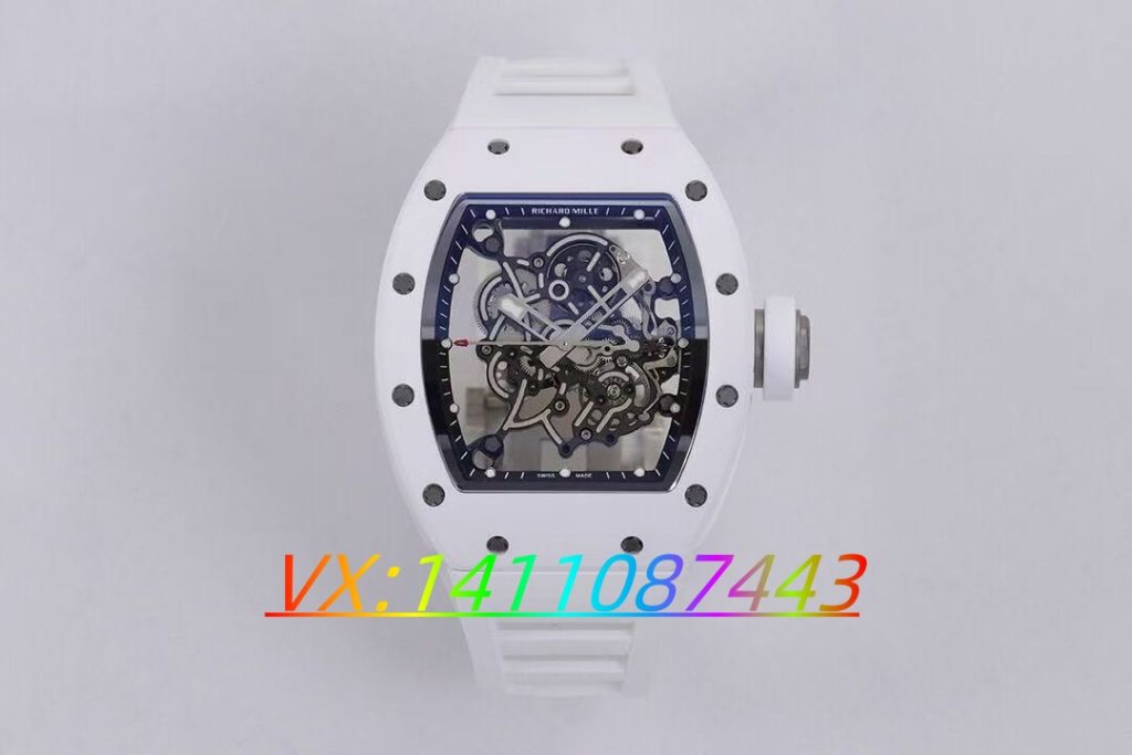 ZF厂理查德米勒RM-055V3版白色传奇:新贵表王的极致魅力评测​