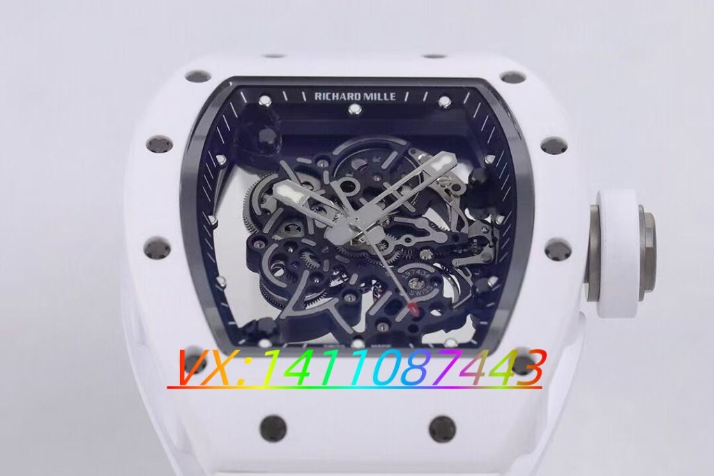 ZF厂理查德米勒RM-055V3版白色传奇:新贵表王的极致魅力评测​