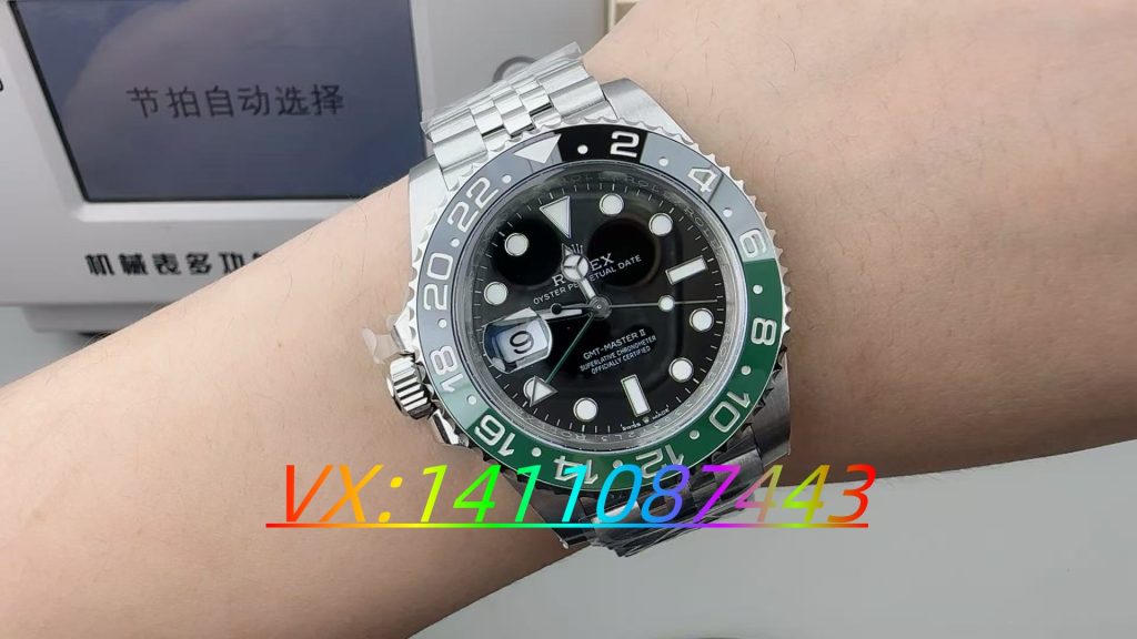 C厂Clean劳力士126720GMT左撇子款腕表深度评测:复刻工艺新标杆​