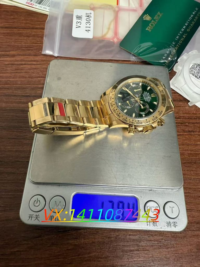 VS厂绿金迪升级V3版本深度评测,180克精准配重+4130机芯加持够能打？