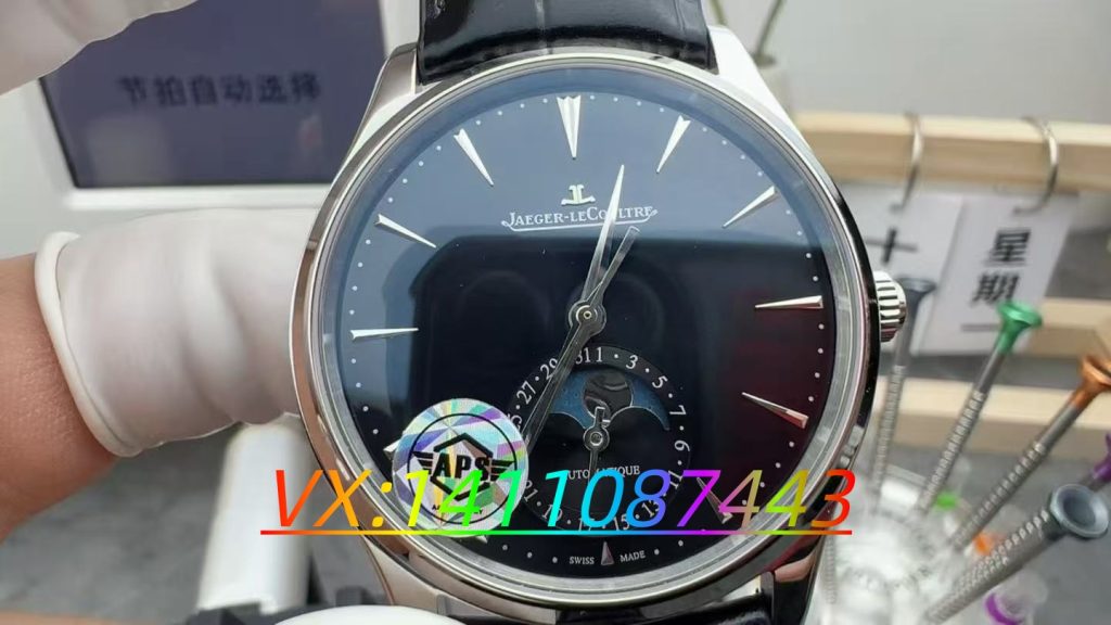 千元级正装表标杆?APS厂黑盘积家月相腕表深度评测