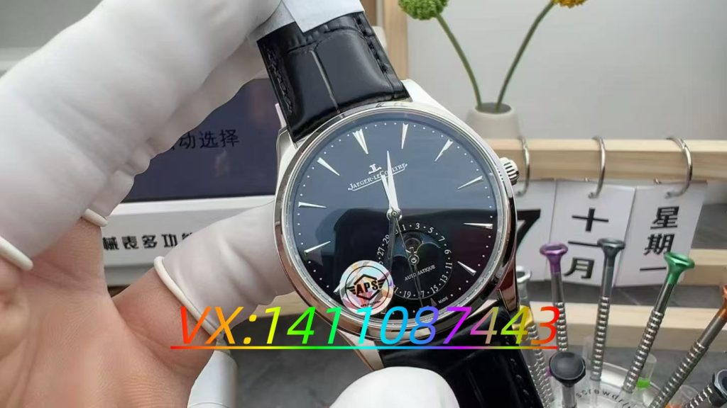 千元级正装表标杆?APS厂黑盘积家月相腕表深度评测